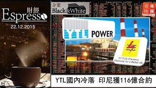 YTL國內冷落 印尼獲116億合約