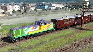 JR富良野線「富良野・美瑛ノロッコ号」富良野駅発車 JR Hokkaido Furano Line \