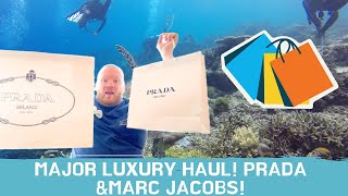 LUXURY SHOPPING HAUL! | THREE HANDBAGS | PRADA \u0026 MARC JACOBS