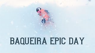 Snowboard Baqueira Powder Epic day'24