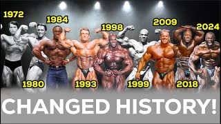 The Bodybuilding Shows That Changed Bodybuilding History!