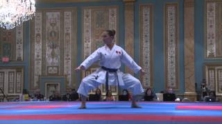 2016 US Open 16-34 Elite Female Kata Final Hana Furumoto Deshaies CAN