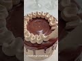 immersive cake making｜thick cocoa custard viral cake trending video shorts shortfeed food