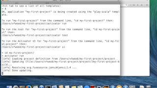 Tutorial #1: Hello, World using Scala Play and Eclipse