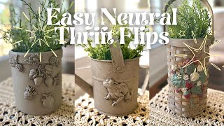 Must-See Garden Style Spring Decor DIYS using NEW Iron Orchid Designs Moulds-Neutral Thrift Flips🍓🍓🍓