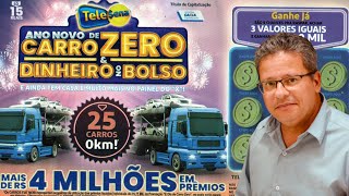 2ª SORTEIO TELE SENA ANO NOVO 2025  DIA 12  DE  JANEIRO