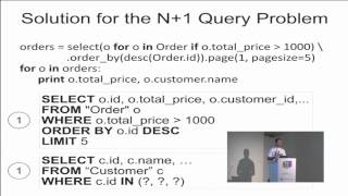 How Pony ORM translates Python generators to SQL queries