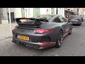 Porsche 991 GT3 with Akrapovic Exhaust System - LOUD Revs & Accelerations!