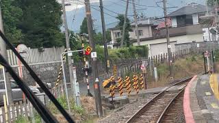 JR東海　　東海道線　美濃赤坂支線前面展望　大垣ー美濃赤坂