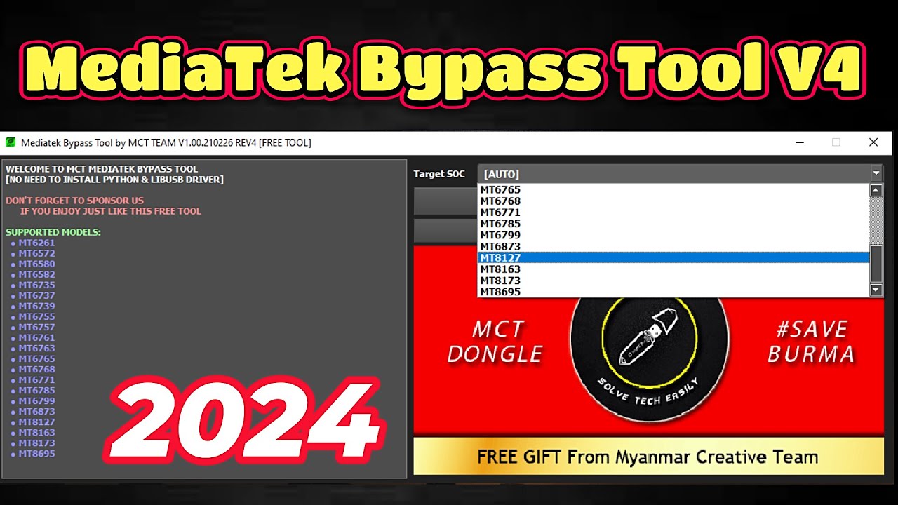 Download Mediatek Bypass Tool V4 By Mct New Mtk Auth Bypass Tool 2024