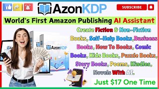 AzonKDP Review: The Ultimate Amazon KDP Publishing AI Assistant!