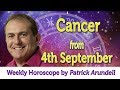 Cancer Weekly Horoscope from 4th September - 11th September 2017