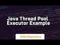 java thread pool executor example
