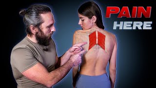 RHOMBOID PAIN RELIEF EXERCISES / How To Fix Shoulder Blade Pain FAST