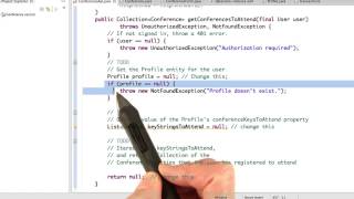 Query for Conferences to Attend - Developing Scalable Apps with Java