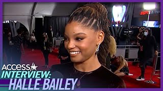 Halle Bailey 'Can't Wait' For Live-Action 'Little Mermaid'