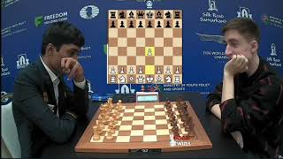 PRAGGNANANDHAA VS DANIIL DUBOV | World Blitz Chess 2023