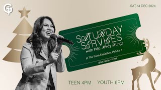 Ibadah GSJS YOUTH / TEENS - Ps. Hedy Bunga - Pk.18.00 (14 Des 2024)