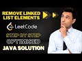 Remove Linked List Elements - LeetCode II Simple And Optimized Solution for Beginners