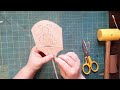 making a leather fly swatter