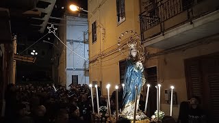 PROCESSIONE OTTAVA MADONNA DELLA NEVE TERMINI IMERESE 15/12/2024