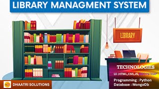 Library Management system | In English | Python Projects | English 2023 | DHAATRI SOLUTIONS