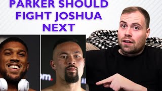 JOSEPH PARKER VS ANTHONY JOSHUA 2 NEXT? | WHY NOT MAKE IT..!!!