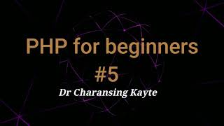 PHP for beginners #Part 5 | Array Data Type