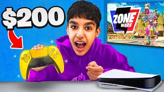Destroying Kids In ZONE WARS Using a $200 PRO Controller!
