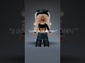 LOOK A DAHOODIAN!! || Luvxjac || #roblox #shorts #edit #fyp #trend