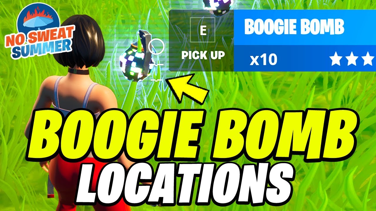 BOOGIE BOMB Locations & Make A Character Dance To A BOOGIE BOMB ...