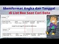 Membuat Format Angka dan Tanggal di Listbox pada VBA Excel