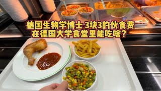 德国生物学博士3块3的伙食费 在德国大学食堂里能吃啥？