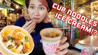 Travel to Yokohama☆ Let's try Cup Noodle Ice Cream at the Cup Noodles Museum !!  Japan vlog