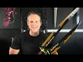 tengen uzui demon slayer nichirin sword unboxing bandai prop replica