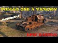 #bestreplay EPIC BATTLE | IN TWO VERSSUS TEN | Conqueror Gun Carriage