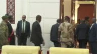 Sudan cabinet sworn in, 1st since al-Bashir ousted