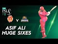 Asif Ali Huge Sixes | Islamabad United vs Karachi Kings | Match 21 | HBL PSL 7 | ML2L