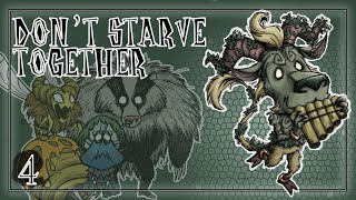 [EP 4] bearger, bee queen, and pearl's tasks - don't starve together solo let's play