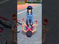 Gadis itu terjatuh dari sepeda#viralvideo#youtubeshorts#sakuraschoolsimulator