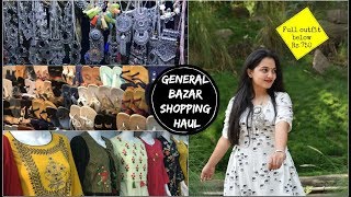 General Bazar Shopping \u0026 Haul || Festive look at Rs 700 || Hyderabad Street Shopping