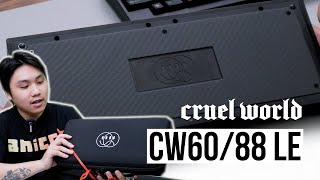 CW60/88 LE | REVIEW PHÍM NHÔM CUSTOM HỆ GÕ | CRUEL WORLD