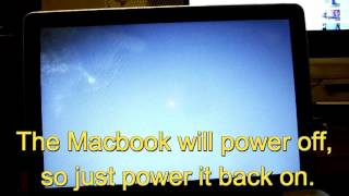 Reset a Macbook A1278 to Factory Settings