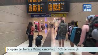 Sciopero dei treni: a Milano cancellato il 50% dei convogli