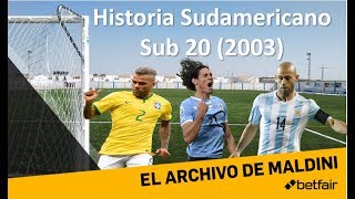 Dani Alves, Tévez  y muchos más. Historia del Sudamericano Sub 20 del 2003