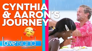 Cynthia and Aaron's journey | Love Island Australia 2019