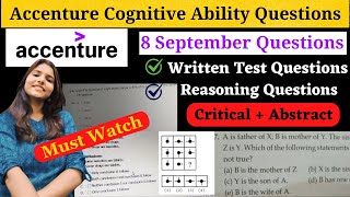 Accenture Cognitive Assessment 2024 Questions | #accenture_cognitive_assessment_questions2024 #job