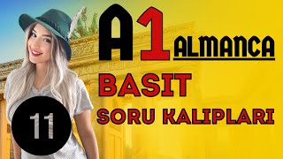 Ders 11 | Almanca A1 Temel Seviye | Almanca Kendini Tanıtma Basit Soru ve Cümle Kalıplarıyla