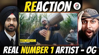 Diljit Dosanjh: Tension (Official Music Video) Advisory | REACTION BY RG | DILJIT DOSANJH