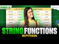 String Function in Python (Part - 2) | Python Programming - Python Full Course For Beginners